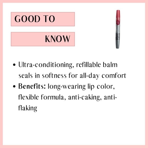 Maybelline Superstay Lip Color + Conditioning Balm - Picture 2 of 3